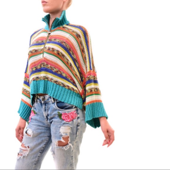 Free People Tops - Free People Make Me Happy Pullover NWT